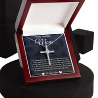 Load image into Gallery viewer, CZ Cross Necklace For Mom
