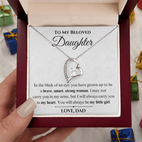 Load image into Gallery viewer, To My Beloved Daughter- My Heart- Necklace
