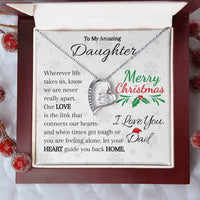 Load image into Gallery viewer, To My Amazing Daughter-Heart and Home - Necklace
