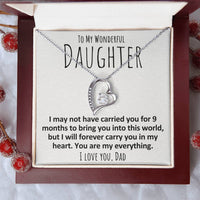 Load image into Gallery viewer, To My Wonderful Daughter- My Everything- Necklace
