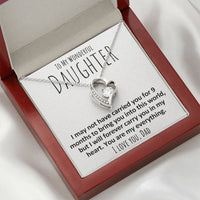 Load image into Gallery viewer, To My Wonderful Daughter- My Everything- Necklace
