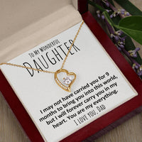 Load image into Gallery viewer, To My Wonderful Daughter- My Everything- Necklace
