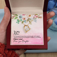Load image into Gallery viewer, Forever Love Necklace For Wife with On Demand Message Card
