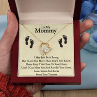 Load image into Gallery viewer, Forever Love Necklace For My Mom with On Demand Message Card
