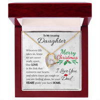 Load image into Gallery viewer, To My Amazing Daughter-Heart and Home - Necklace
