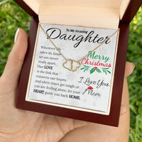 Load image into Gallery viewer, Connected Hearts- Gold Necklace
