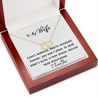 Load image into Gallery viewer, To My Wife-Hearts Entwined-Necklace
