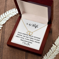 Load image into Gallery viewer, To My Wife-Hearts Entwined-Necklace
