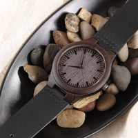 Load image into Gallery viewer, It&#39;s Always Time To Travel East- Wooden Watch
