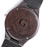 Load image into Gallery viewer, It&#39;s Always Time To Travel East- Wooden Watch
