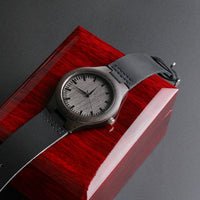 Load image into Gallery viewer, It&#39;s Always Time To Travel East- Wooden Watch
