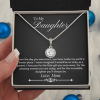 Load image into Gallery viewer, To My Daughter - Incredible Daughter - Eternal Love Pendant
