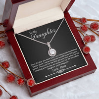 Load image into Gallery viewer, To My Daughter - Incredible Daughter - Eternal Love Pendant
