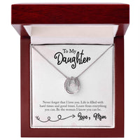 Load image into Gallery viewer, Lucky In Love Necklace For Daughter
