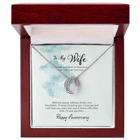 Load image into Gallery viewer, Lucky In Love Necklace For Wife
