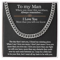 Load image into Gallery viewer, Cuban Link Chain For Husband (OREO + LUX BOX + LENGTH EXTENSION)
