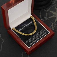Load image into Gallery viewer, To My Badass Husband - Love You With All My Heart - Cuban Link Chain
