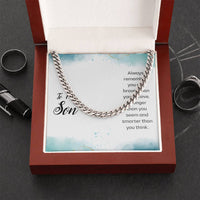 Load image into Gallery viewer, Cuban Link Chain For Son (OREO + LUX BOX + LENGTH EXTENSION)
