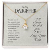 Load image into Gallery viewer, Alluring Beauty Necklace For Daughter (Yellow &amp; White Gold Variants)
