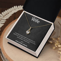 Load image into Gallery viewer, To My Wife - Choosing You Was the Best Decision of My Life - Alluring Beauty Necklace
