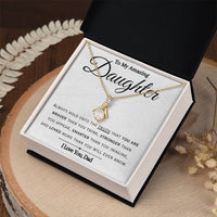 Load image into Gallery viewer, To My Daughter- I Love You- Beauty Necklace
