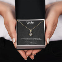 Load image into Gallery viewer, To My Wife - Choosing You Was the Best Decision of My Life - Alluring Beauty Necklace
