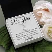 Load image into Gallery viewer, To My Daughter- I Love You- Beauty Necklace
