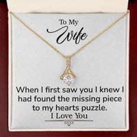 Load image into Gallery viewer, To My Wife- My Hearts Puzzle- Alluring Beauty Necklace
