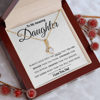 Load image into Gallery viewer, To My Daughter- I Love You- Beauty Necklace
