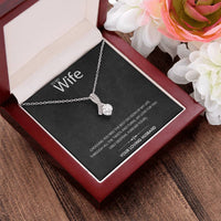 Load image into Gallery viewer, To My Wife - Choosing You Was the Best Decision of My Life - Alluring Beauty Necklace
