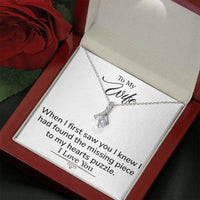 Load image into Gallery viewer, To My Wife- My Hearts Puzzle- Alluring Beauty Necklace
