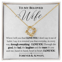 Load image into Gallery viewer, To My Beloved- I Love You-Necklace
