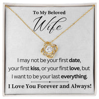 Load image into Gallery viewer, To My Beloved Wife- Always and Forever- Necklace
