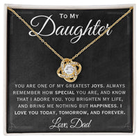 Load image into Gallery viewer, To My Daughter- Love You Forever- Necklace

