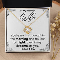 Load image into Gallery viewer, To My Beautiful Wife- In My Dreams- Love Necklace
