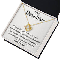Load image into Gallery viewer, To My Daughter- Follow Your Heart-Necklace
