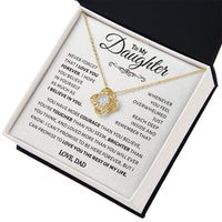 Load image into Gallery viewer, To My Daughter- I Believe In You- Necklace
