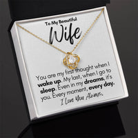 Load image into Gallery viewer, To My Beautiful Wife- Every Moment- Love Necklace
