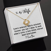 Load image into Gallery viewer, To My Wife- Eternal Bond-Necklace
