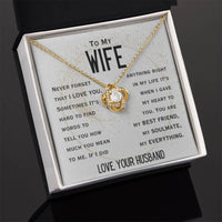 Load image into Gallery viewer, To My Wife- Never Forget That I Love You- Necklace
