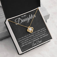 Load image into Gallery viewer, To My Daughter- Love You Forever- Necklace
