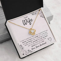 Load image into Gallery viewer, To My Wife- Turn Back Time- Love Necklace
