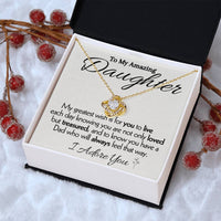 Load image into Gallery viewer, To My Amazing Daughter- I Adore You- Necklace
