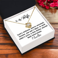 Load image into Gallery viewer, To My Wife- Eternal Bond-Necklace

