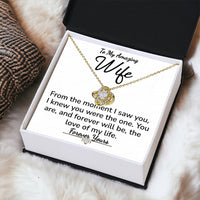 Load image into Gallery viewer, To My Amazing Wife- Forever Yours- Love Knot Necklace
