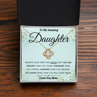 Load image into Gallery viewer, To My Amazing Daughter- You Are Loved- Love Necklace

