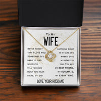 Load image into Gallery viewer, To My Wife- Never Forget That I Love You- Necklace
