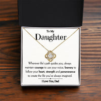 Load image into Gallery viewer, To My Daughter- Follow Your Heart-Necklace
