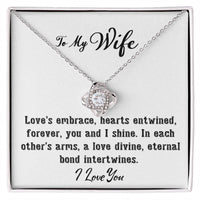 Load image into Gallery viewer, To My Wife- Eternal Bond-Necklace
