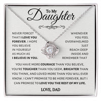 Load image into Gallery viewer, To My Daughter- I Believe In You- Necklace
